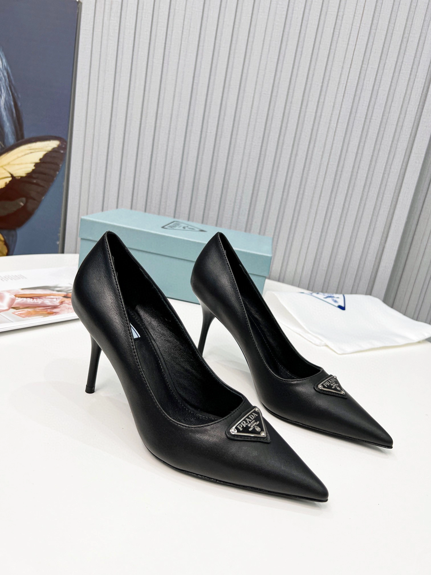 & coco- heel height 8.5cm， Sheepskin item:B-X198J1934